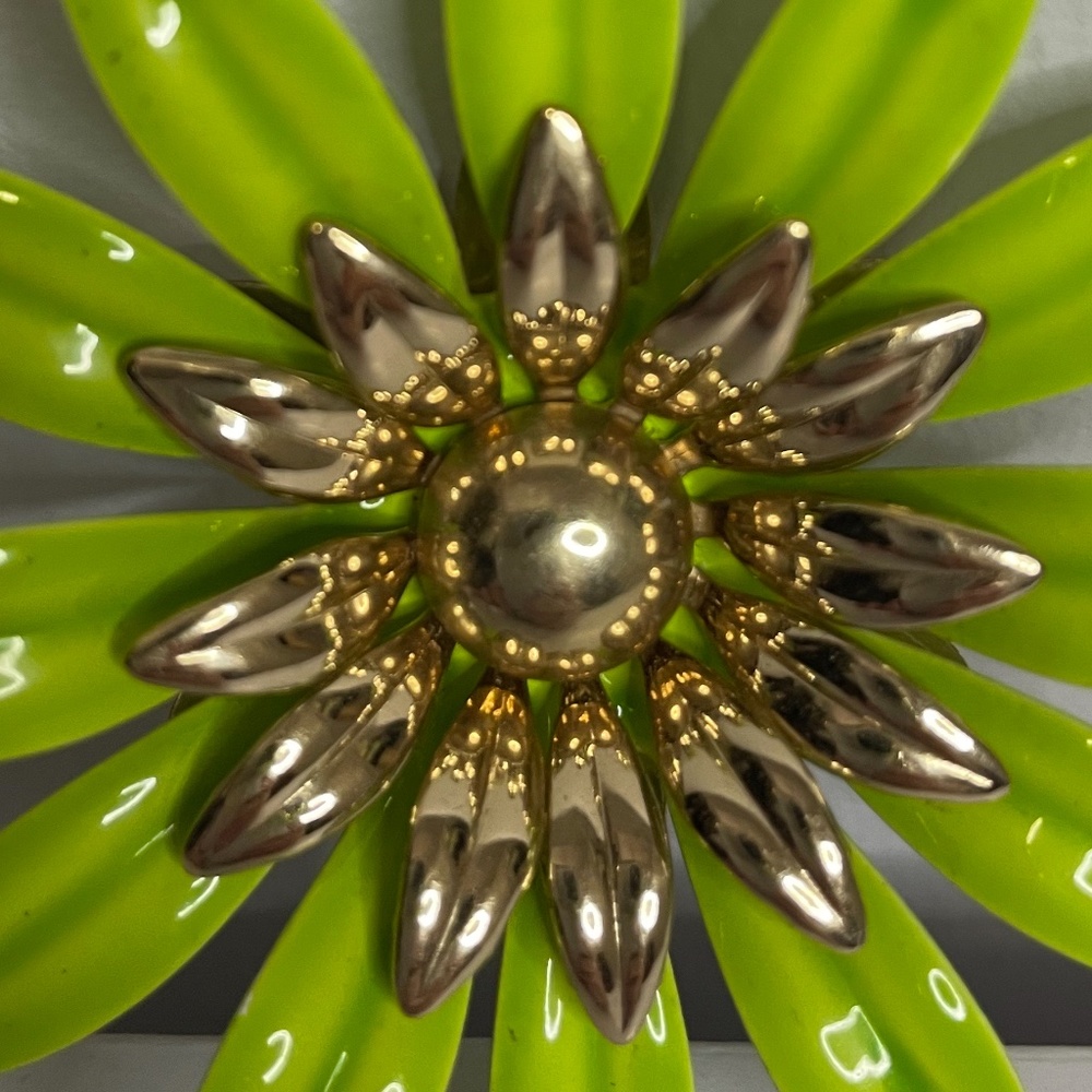 Hp Sixties Mod Chartreuse Lime Green Metallic Dai… - image 6